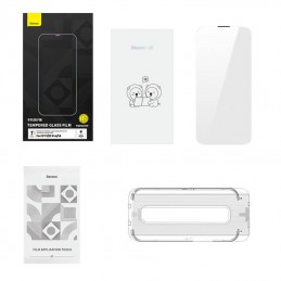 Tempered Glass Baseus 0.4mm Iphone  13/13 Pro/14 + cleaning kit