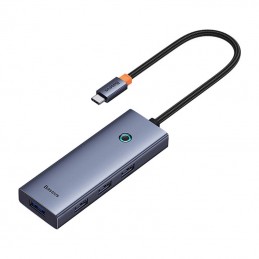 Hub 5w1 Baseus UltraJoy 5-Port (1xHDMI4K@30Hz + 4xUSB 3.0) grey