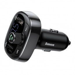 Transmitter FM Baseus T-typed S-09 Bluetooth (black)