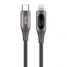 iPhone cable Budi 1.5m 20W (black)