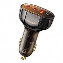 Car Charger Mcdodo CC-2310, 2xUSB-C + USB-A, with Display, 100W