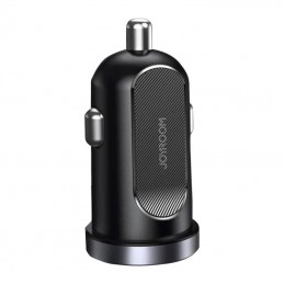 Car charger Joyroom C-A09, 2x USB QC3.0 30W (black)