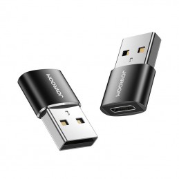 Adapter USB male-female Type-C (2 pieces) Joyroom S-H152 (black)