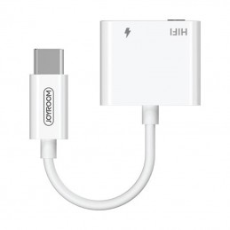 Digital Audio Adapter to USB-C / HIFI+PD Joyroom SH-C1 (white)