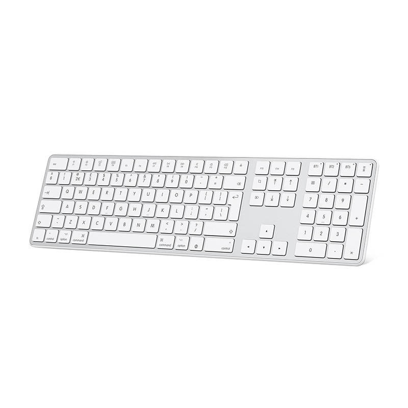 Wireless keyboard Omoton KB515 BT (white)