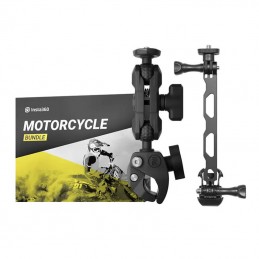 Motocycle mount for Insta360 sports cameras (3,ONE RS, GO 2, ONE X2, ONE R)