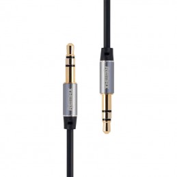 Mini jack 3.5mm AUX cable Remax RL-L100 1m (black)