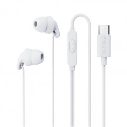 Earphones Remax RM-518a, USB-C, 1.2m (white)