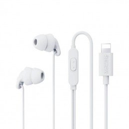 Earphones Remax RM-518i, Lightning, 1.2m (white)