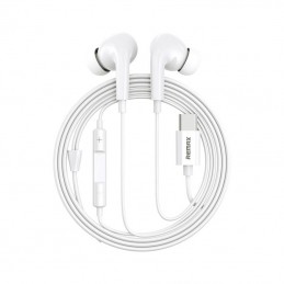 Earphones Remax RM-533a, USB-C, 1.2m (white)