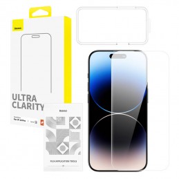 Tempered Glass screen protector  Baseus OS Diamond Series HD Iphone for 14 Pro(Clear)