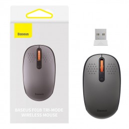 Wireless mouse Baseus F01B Tri-mode 2.4G BT 5.0 1600 DPI (frosted grey)