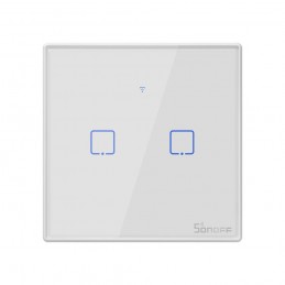 Smart Switch WiFi + RF 433 Sonoff T2 EU TX (2-channel)