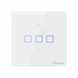 Smart Switch WiFi + RF 433 Sonoff T1 EU TX (3-channel)