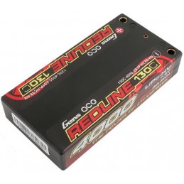 Lipo Battery Gens Ace Redline Series 4000mAh 7.6V 130C 2S1P HardCase HV