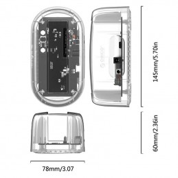 Docking Station Orico 1-Bay HDD/SSD 3.5” USB-C 3.1