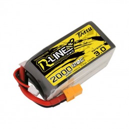 Tattu R-Line Version 3.0 2000mAh 14.8V 120C 4S1P XT60 battery