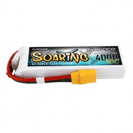 Lipo Battery Pack with XT90 plug Gens Ace Soaring 4000mAh 11.1V 30C 3S1P