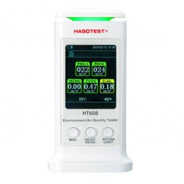 Intelligent air quality detector  Habotest HT608, PM 2.5, PM10, benzene