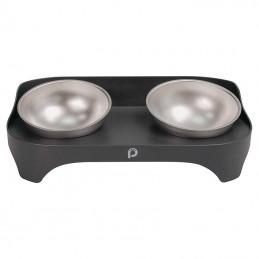 Bowls for dogs and cats Paw In Hand (Black)