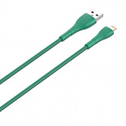 Lightning Cable LDNIO LS672 30W, 2m (green)