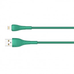 Lightning Cable LDNIO LS672 30W, 2m (green)