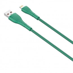 Lightning Cable LDNIO LS672 30W, 2m (green)