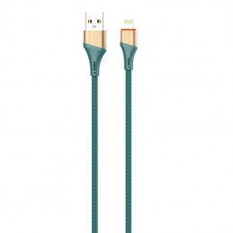 Lightning Cable LDNIO LS632 30W, 2m (green)