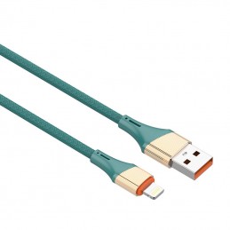 Lightning Cable LDNIO LS631 30W, 1m (green)