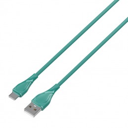 USB to USB-C cable LDNIO LS611, 25W, 1m (green)