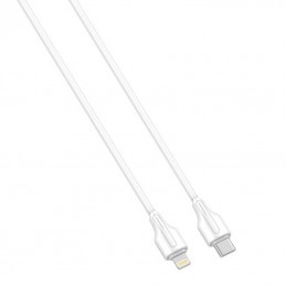 LDNIO LC122-I 2m, 30W USB-C - Lightning Cable