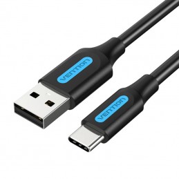 Charging Cable USB 2.0 to USB-C Vention COKBF 1m (black)