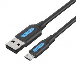 Charging Cable USB 2.0 to Micro USB Vention COLBF 1m (black)