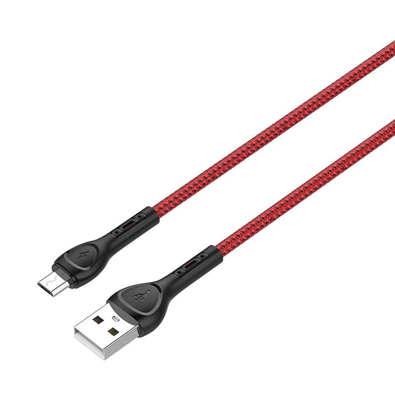 LDNIO LS482 2m USB - Micro USB Cable (Red)