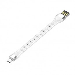 LDNIO LS50 0,15m USB - Micro USB Cable (White)