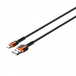 LDNIO LS531 USB - Micro USB 1m Cable (Grey-Orange)