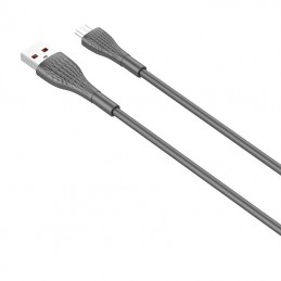 LDNIO LS672 USB - Micro USB 2m, 30W Cable (Grey)