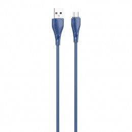 LDNIO LS612  USB - Micro USB 2m, 30W Cable (Blue)