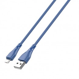 LDNIO LS612  USB - Micro USB 2m, 30W Cable (Blue)