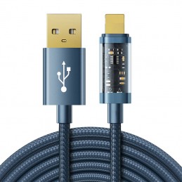 Data Cable to USB-A / Lightning / 2.4A / 2m Joyroom S-UL012A20 (blue)