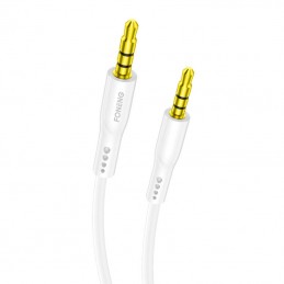 Audio cable AUX 3.5mm jack Foneng BM22 (white)