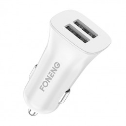 Car charger dual USB Foneng C07 2.4A (white)