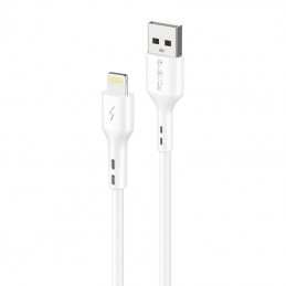 Foneng X36 USB to Lightning Cable, 2.4A, 2m (White)