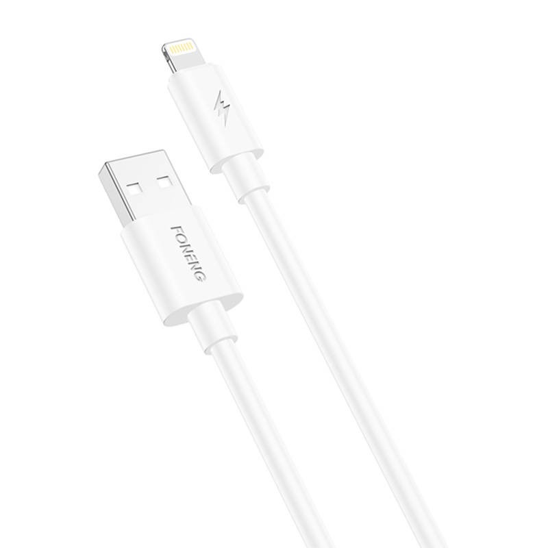 USB to Lightning Cable Foneng X67, 5A, 1m (white)