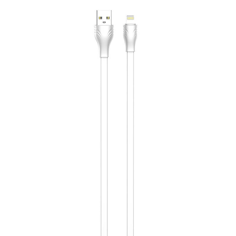 USB to Lightning LDNIO LS552, 2.1A, 2m (white)