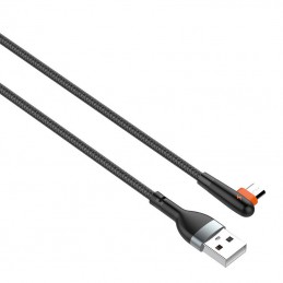 Cable USB to Micro USB LDNIO LS561, 2.4A, 1m (black)