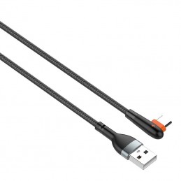 Cable USB to USB-C LDNIO LS561, 2.4A, 1m (black)