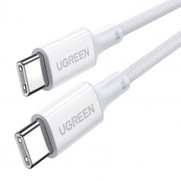 Fast Charging Cable USB-C to USB-C UGREEN 15266 0.5m (white)
