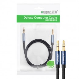 Cable 3,5mm Jack UGREEN 60178 0.5m (blue black)