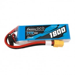 Battery GensAce G-Tech LiPo 1800mAh 7.4V 45C 2S1P XT60